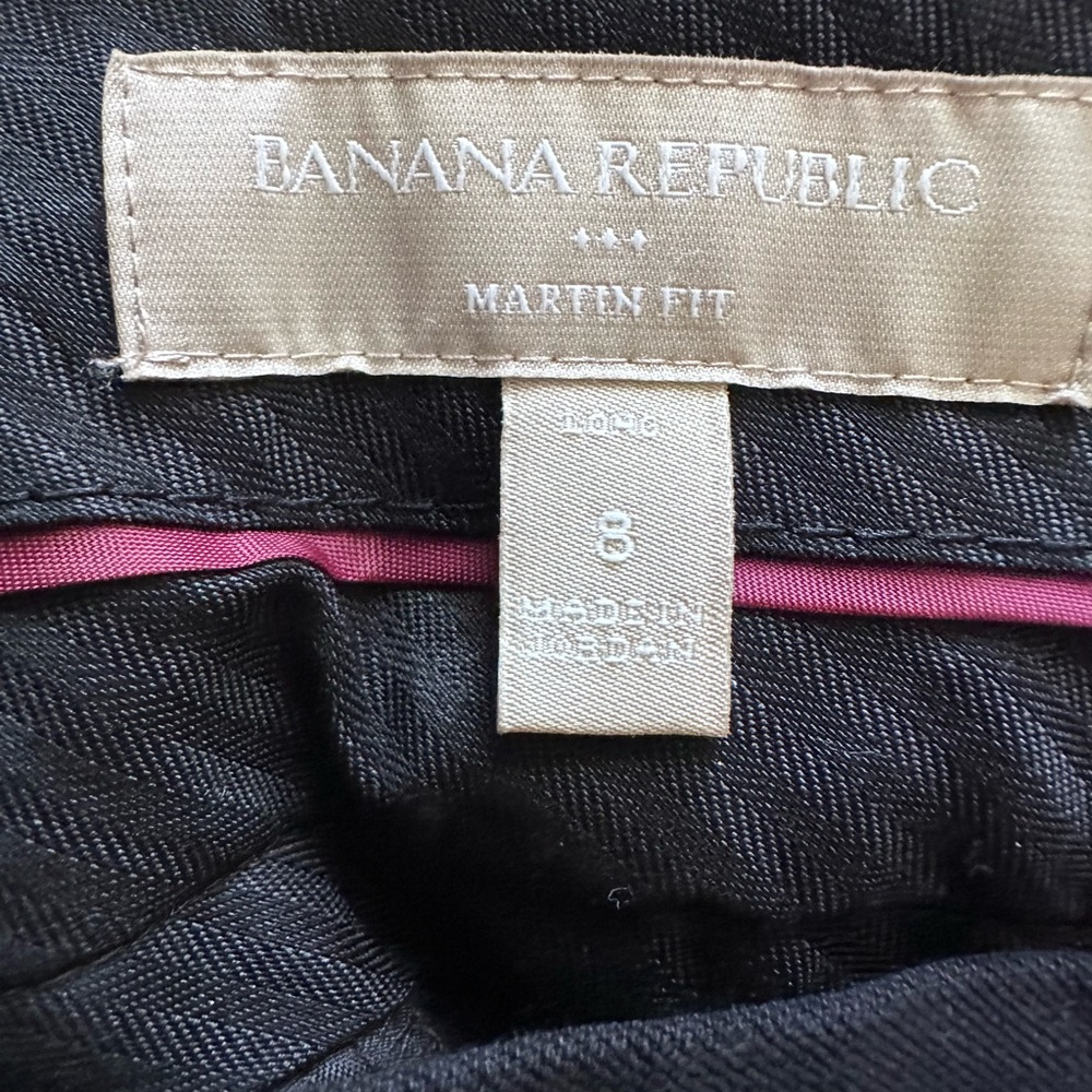 Banana Republic Black Blazer with Pink Trim